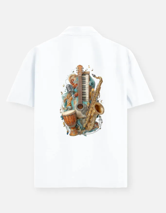 Music Lover Unisex Oversized Graphic Shirt 3