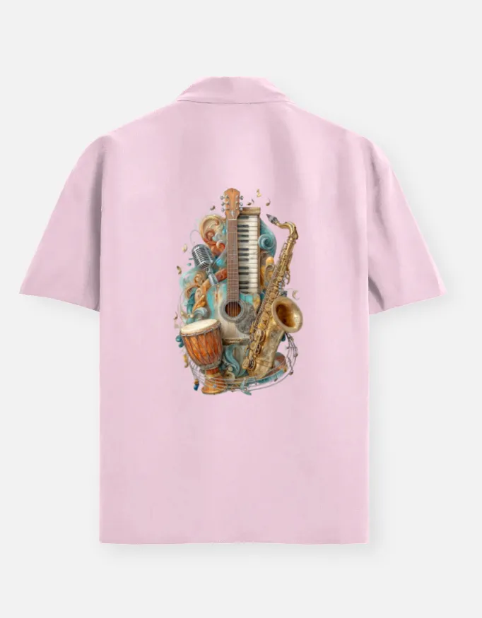 Music Lover Unisex Oversized Graphic Shirt 3