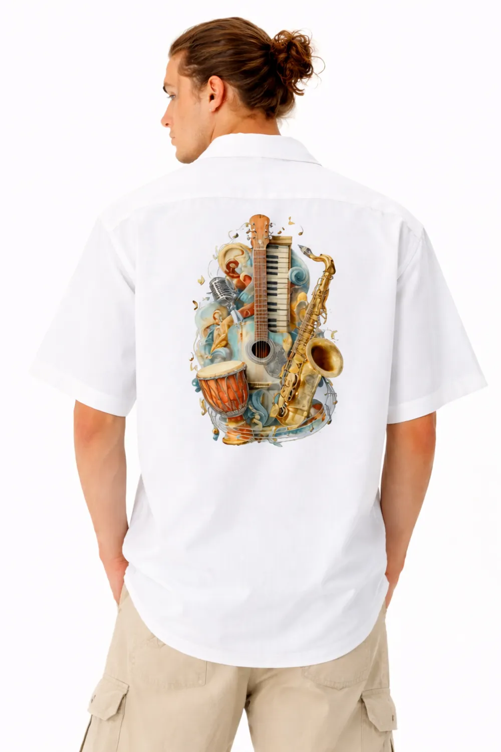 Music Lover Unisex Oversized Graphic Shirt