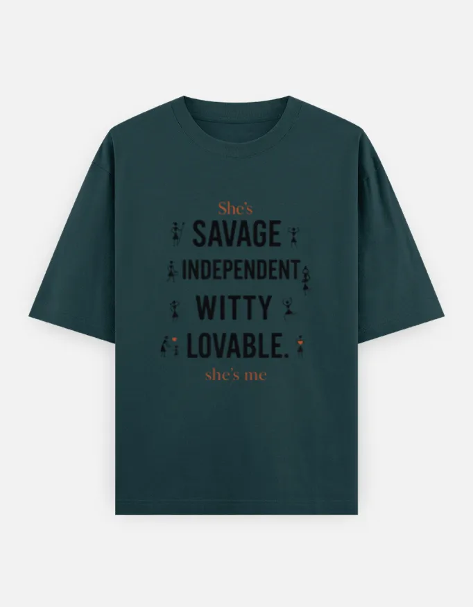 Empowering Women Oversized Graphic T-Shirt 2