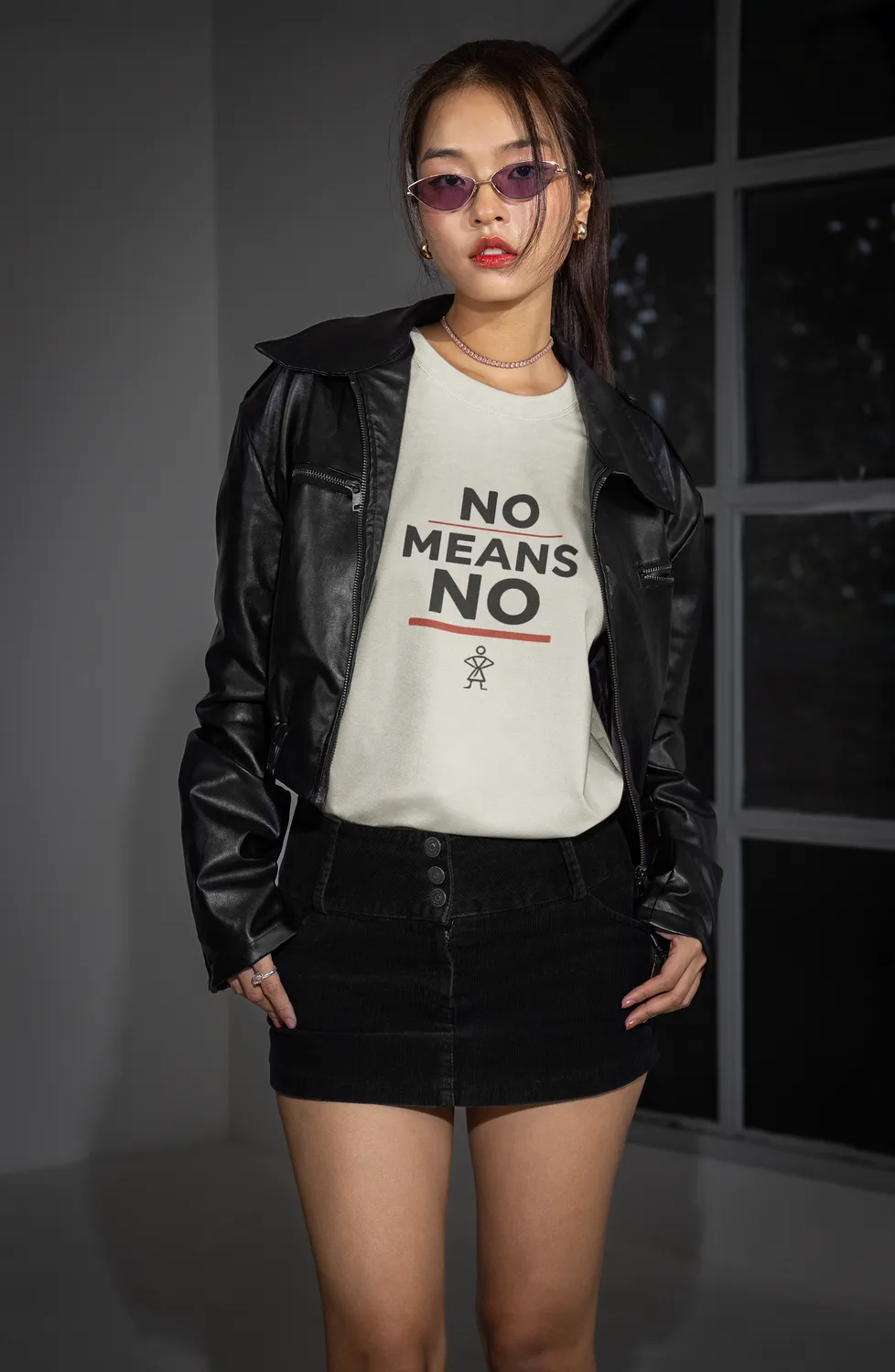 No Means No Oversized T-Shirt 2
