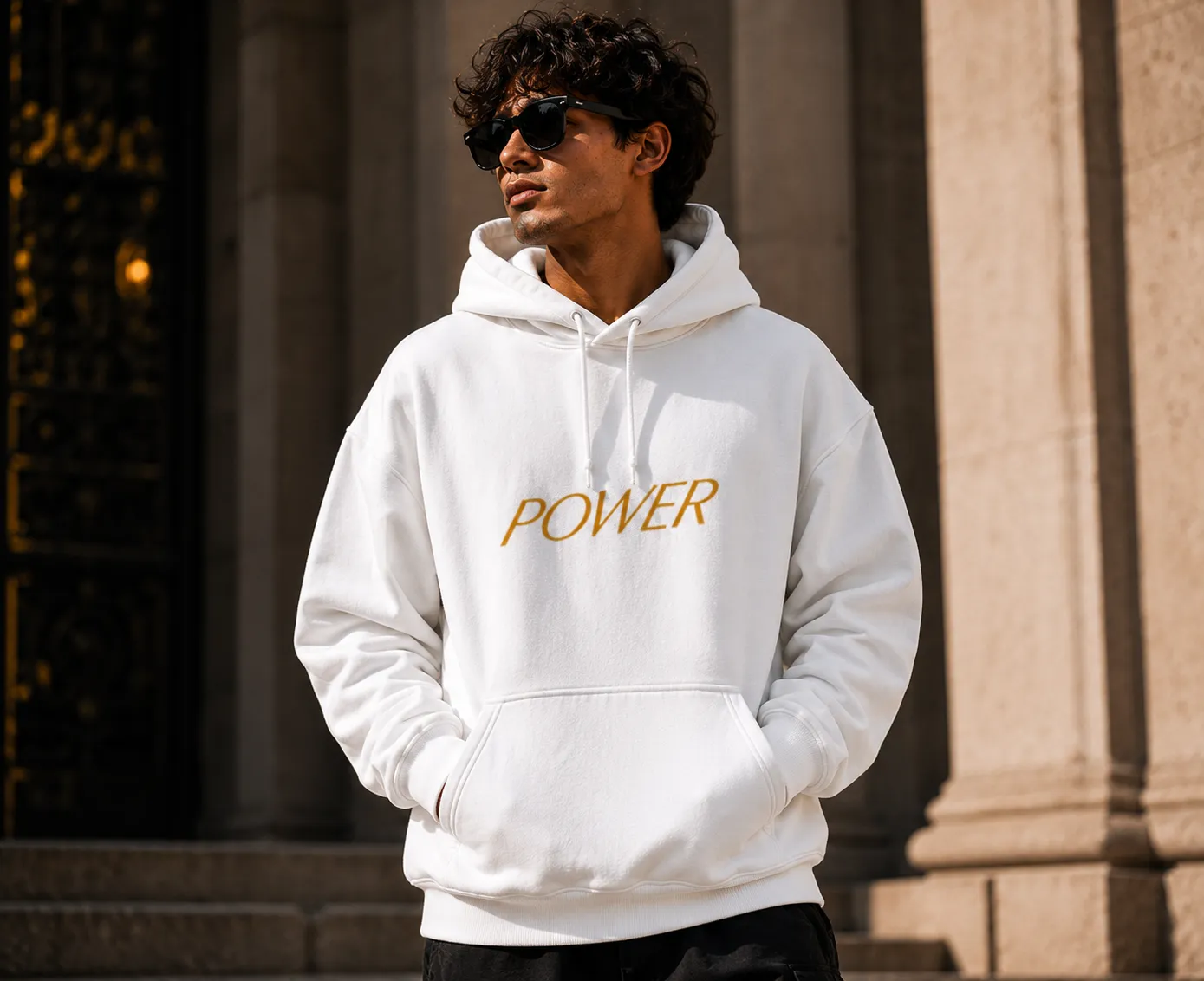 Power Tiger Unisex Oversized Hoodie