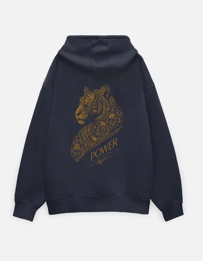 Power Tiger Unisex Oversized Hoodie 3