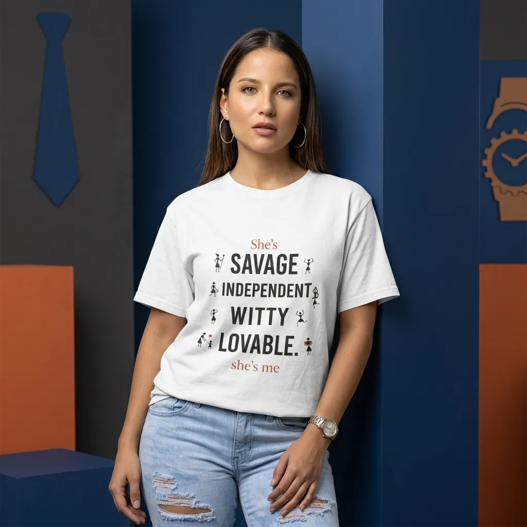 Empowering Women Oversized Graphic T-Shirt