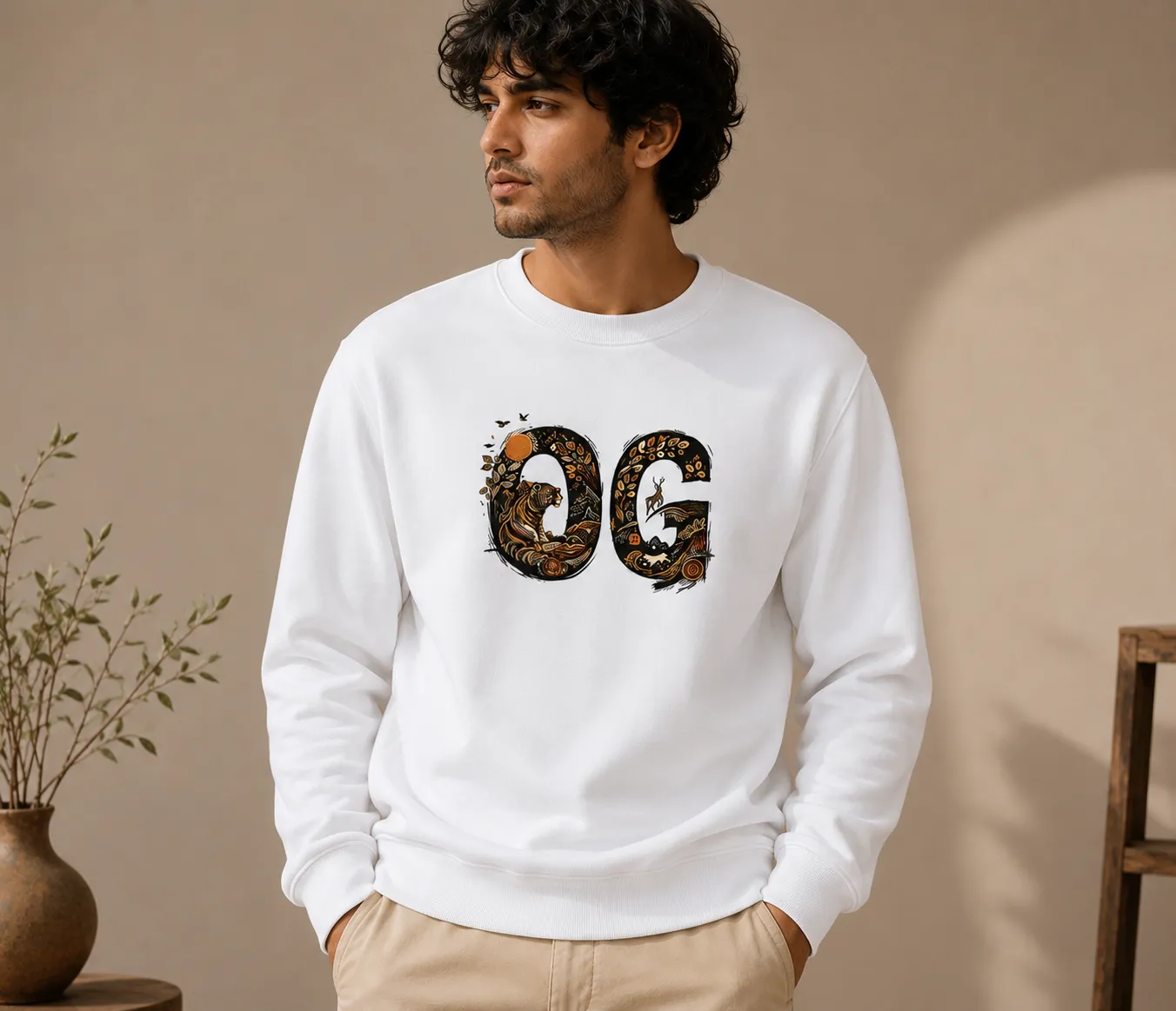 The OG Forest Illustration Unisex SweatShirt 1