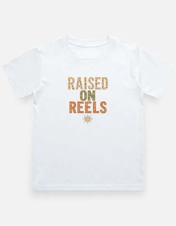 Raised On Reels Gen Z Kids T-Shirt 3