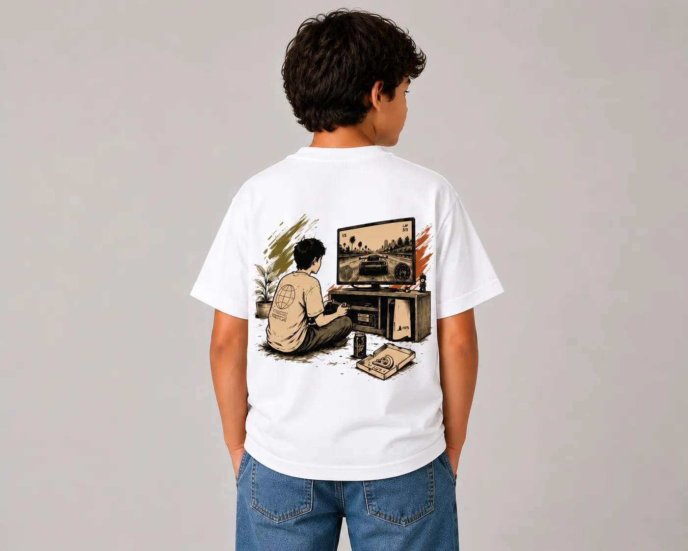 Made by 90s Gen Z Kids T-Shirt 2