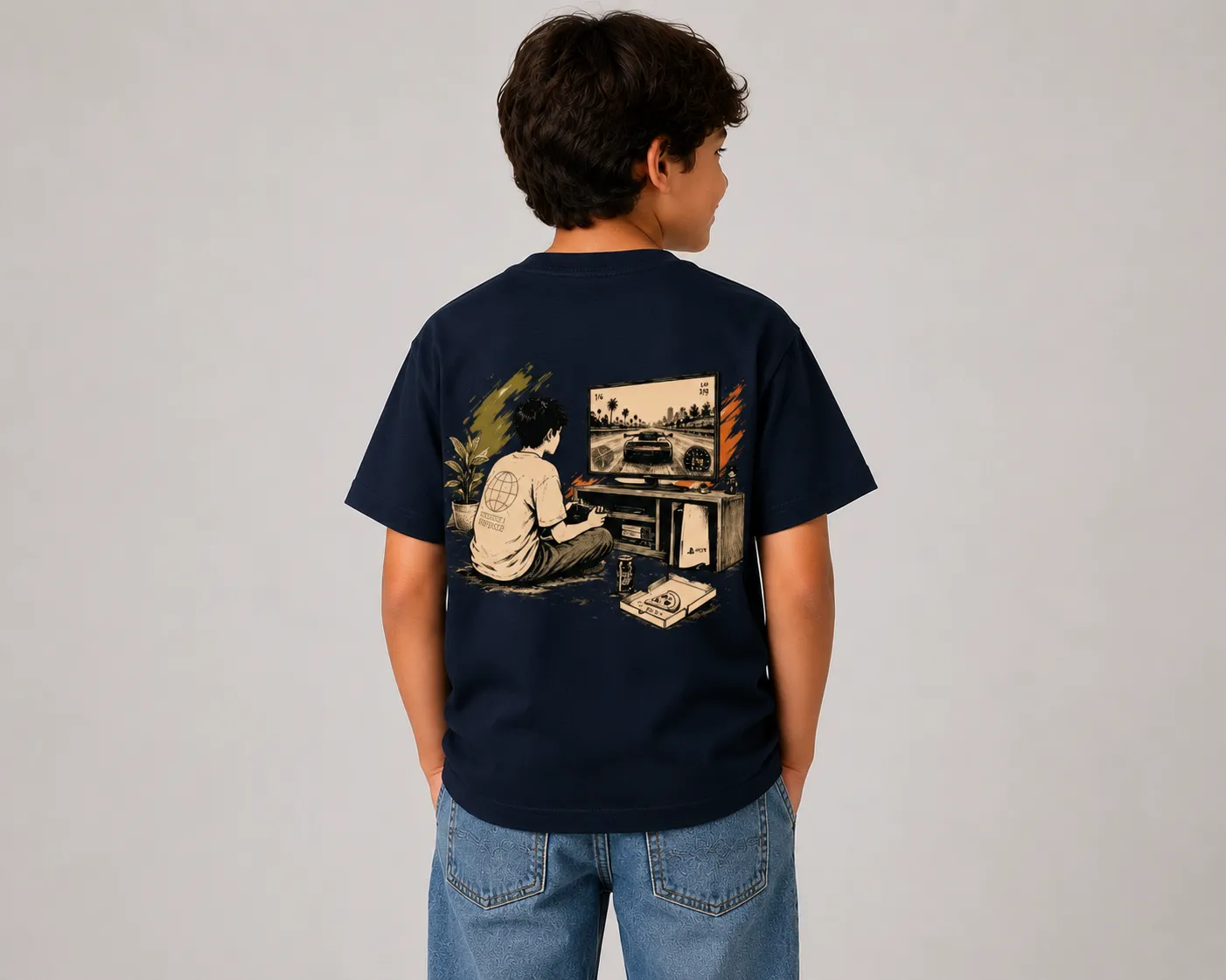 Made by 90s Gen Z Kids T-Shirt 2