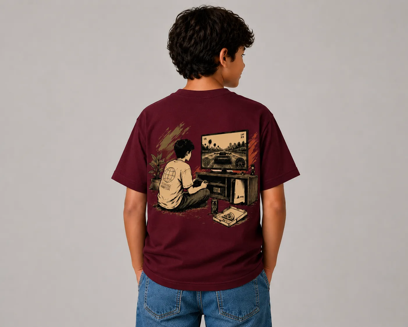 Made by 90s Gen Z Kids T-Shirt 2