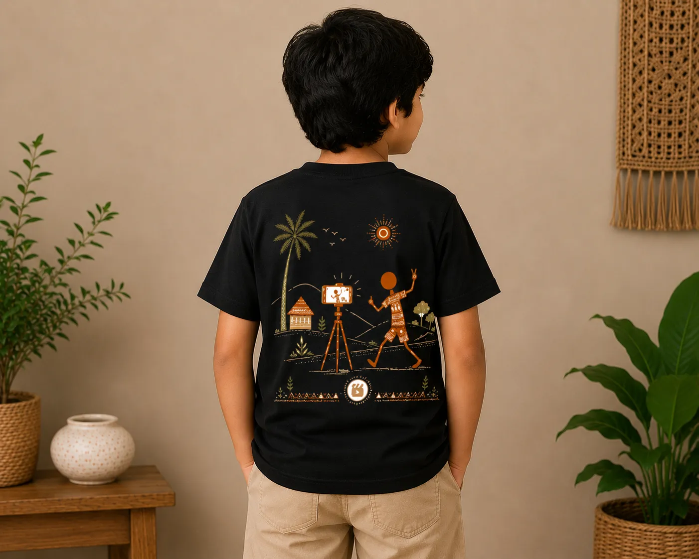 Raised On Reels Gen Z Kids T-Shirt 2