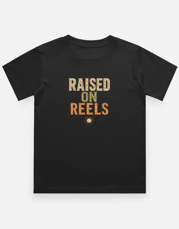 Raised On Reels Gen Z Kids T-Shirt 3