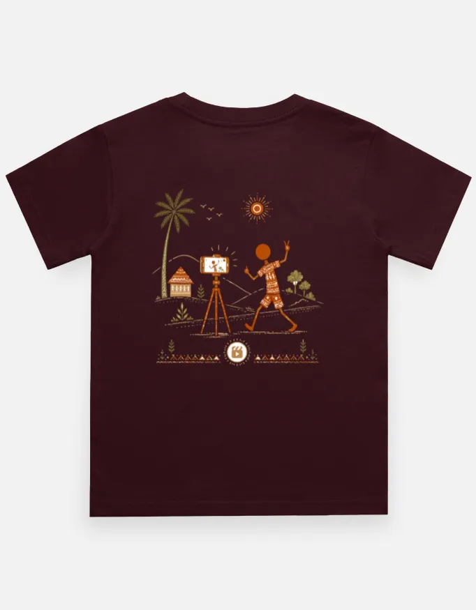 Raised On Reels Gen Z Kids T-Shirt 4