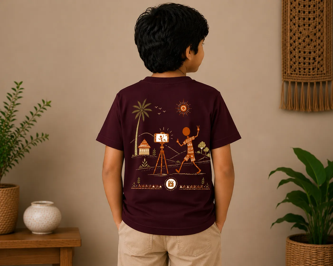 Raised On Reels Gen Z Kids T-Shirt 2