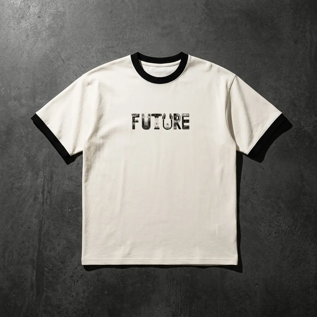 Future Ringer Typography T-Shirt 2