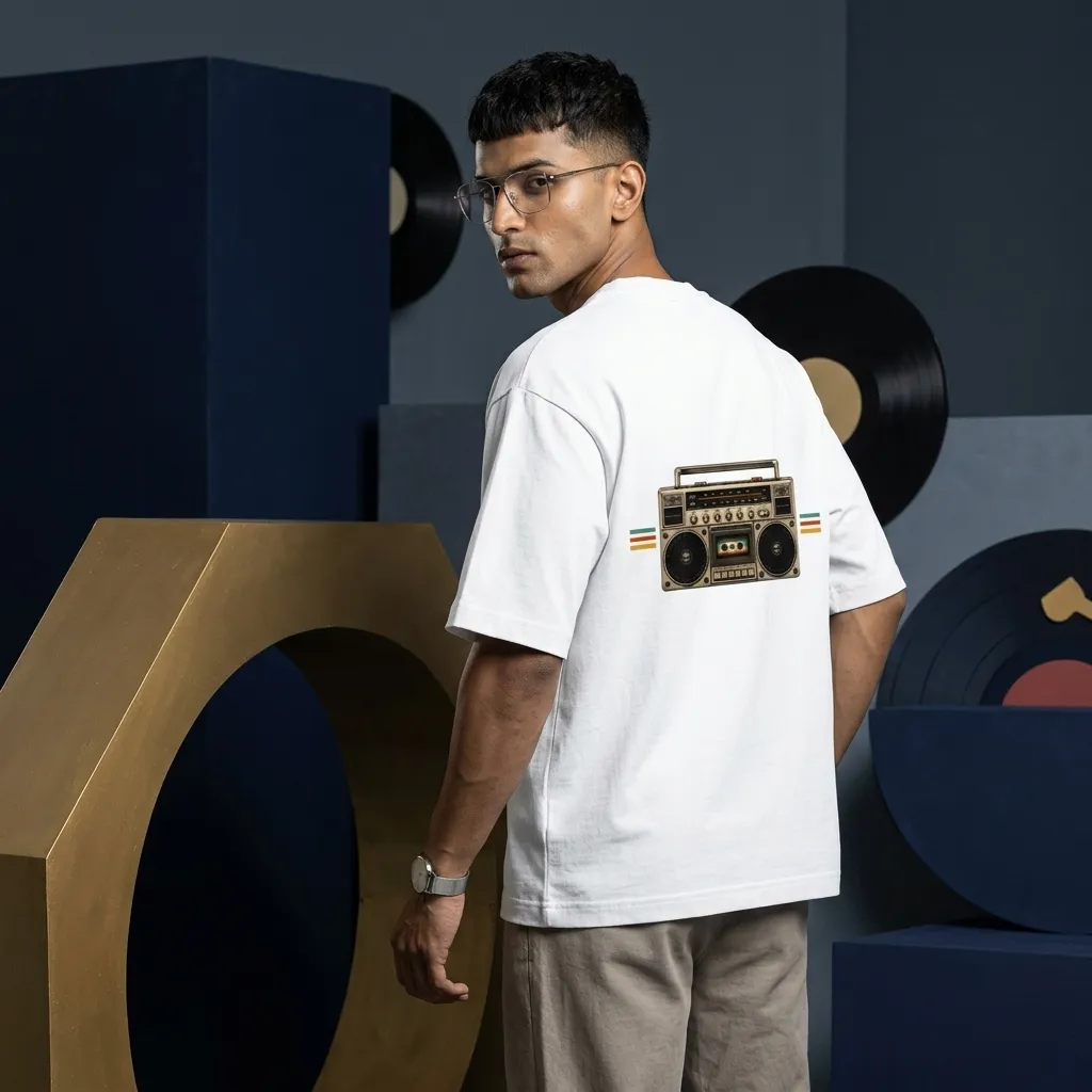 Made in 90s Millennial Oversized T-Shirt