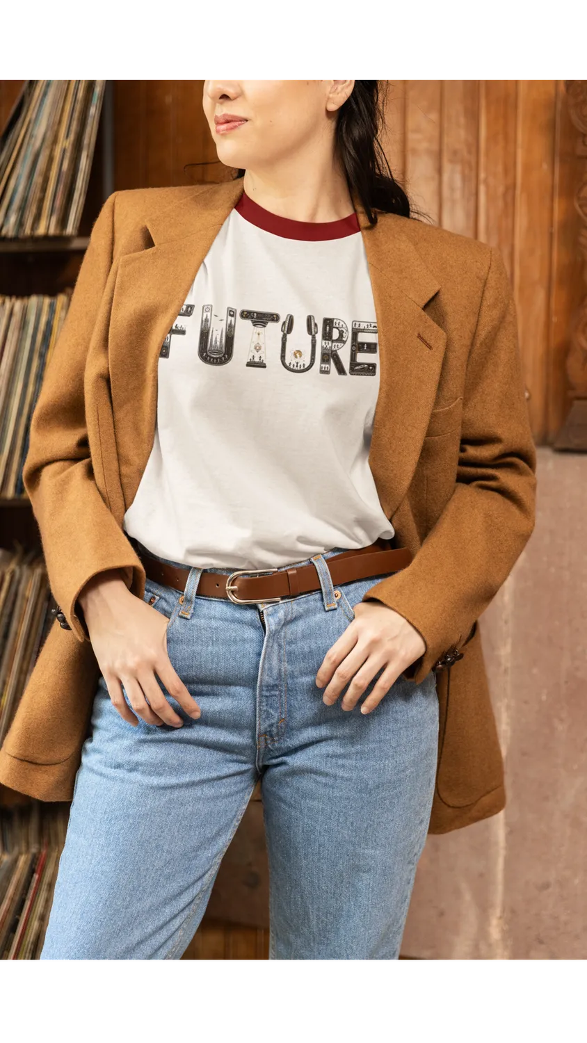 Future Ringer Typography T-Shirt