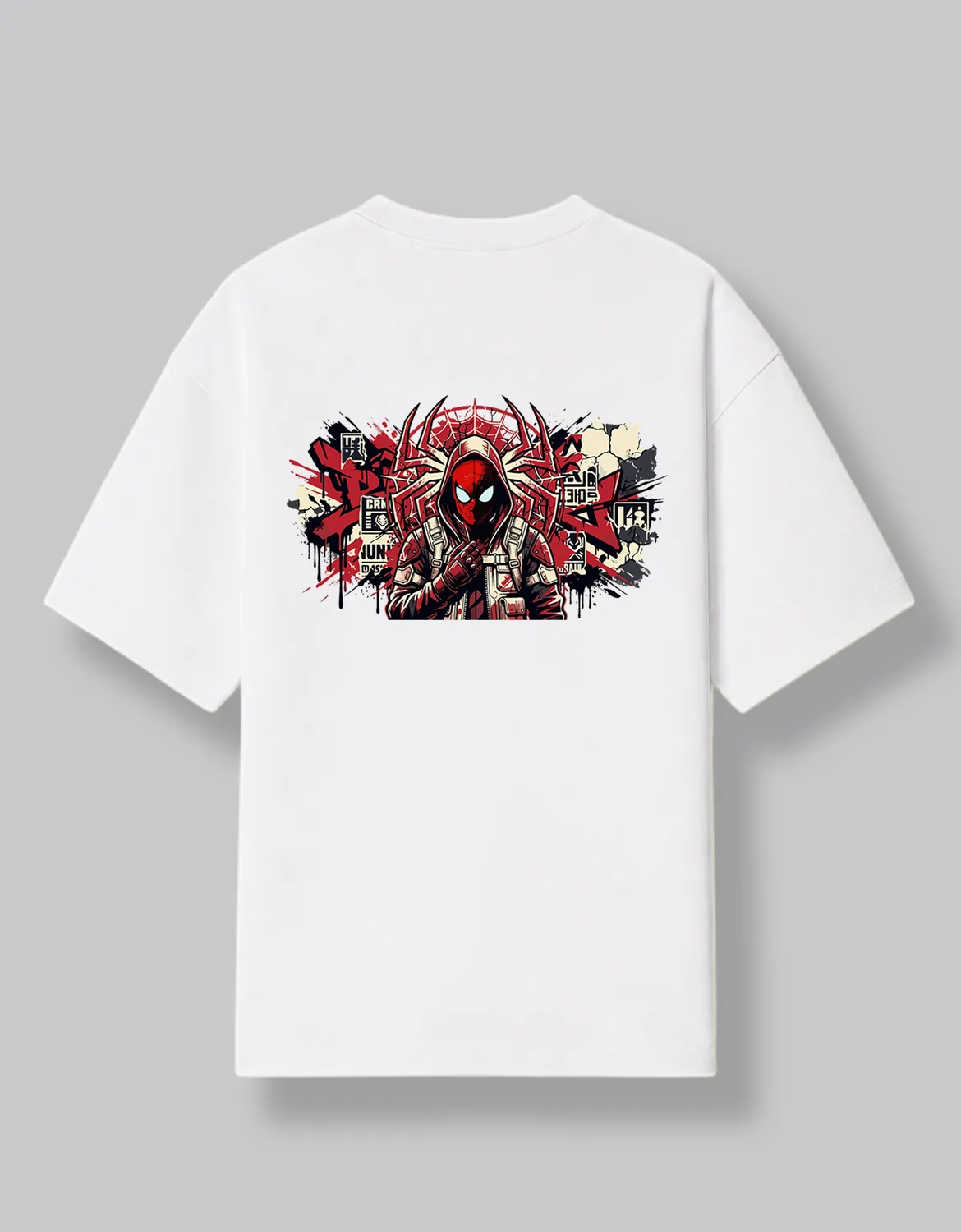 Spider-inspired Unisex Oversized Graphic T-Shirt 4