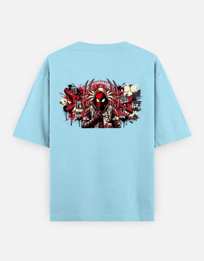 Spider-inspired Unisex Oversized Graphic T-Shirt 3