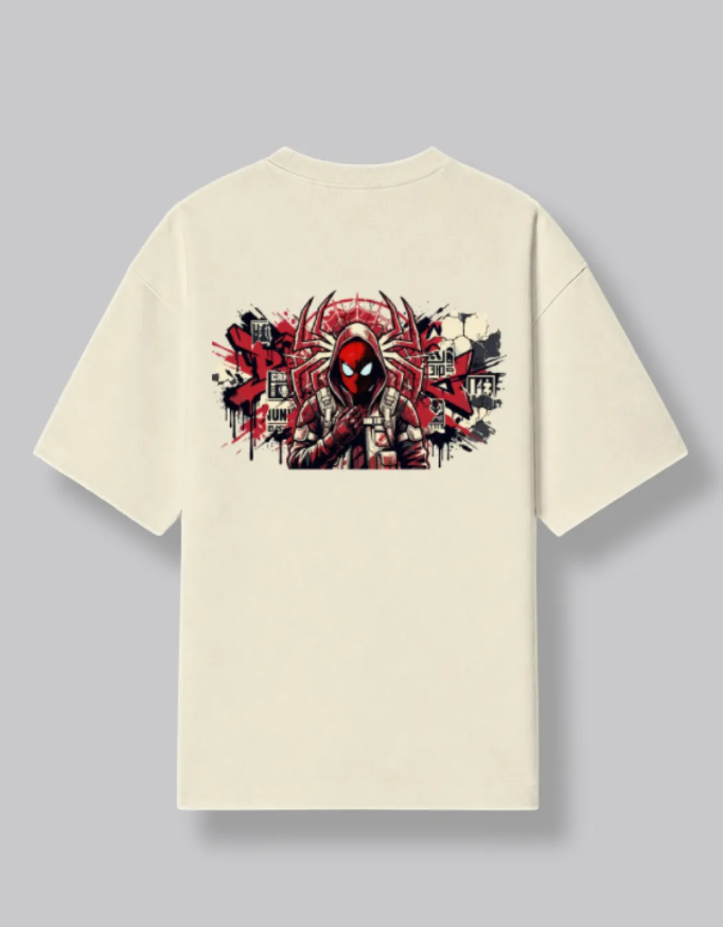Spider-inspired Unisex Oversized Graphic T-Shirt 3