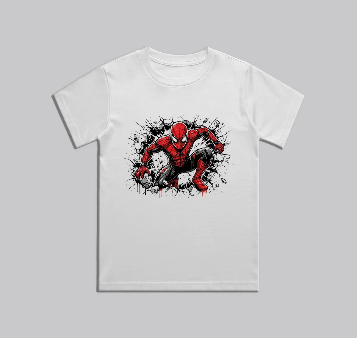 Superhero Kids Crew Neck T-Shirt 2