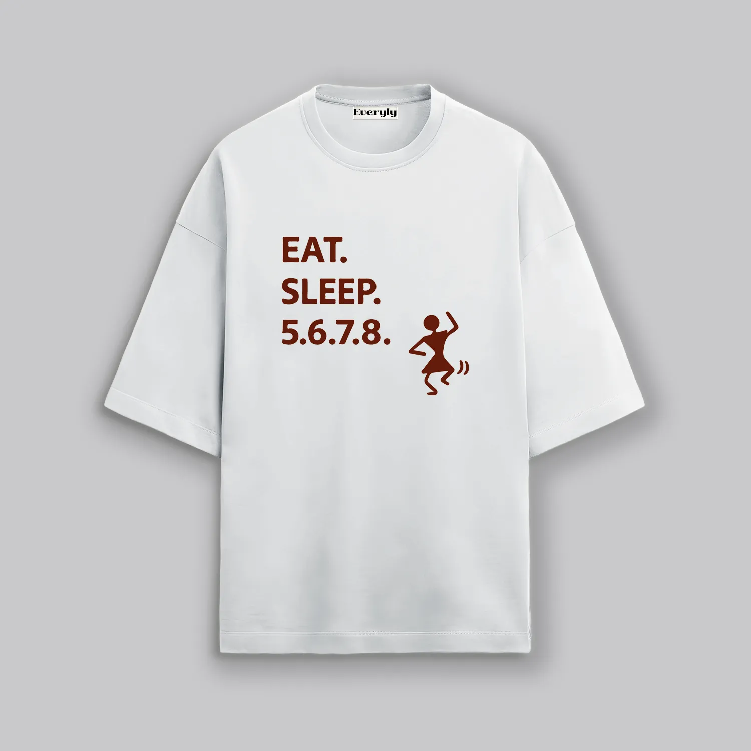 Warli Dance Art Unisex Oversized T-Shirt 3