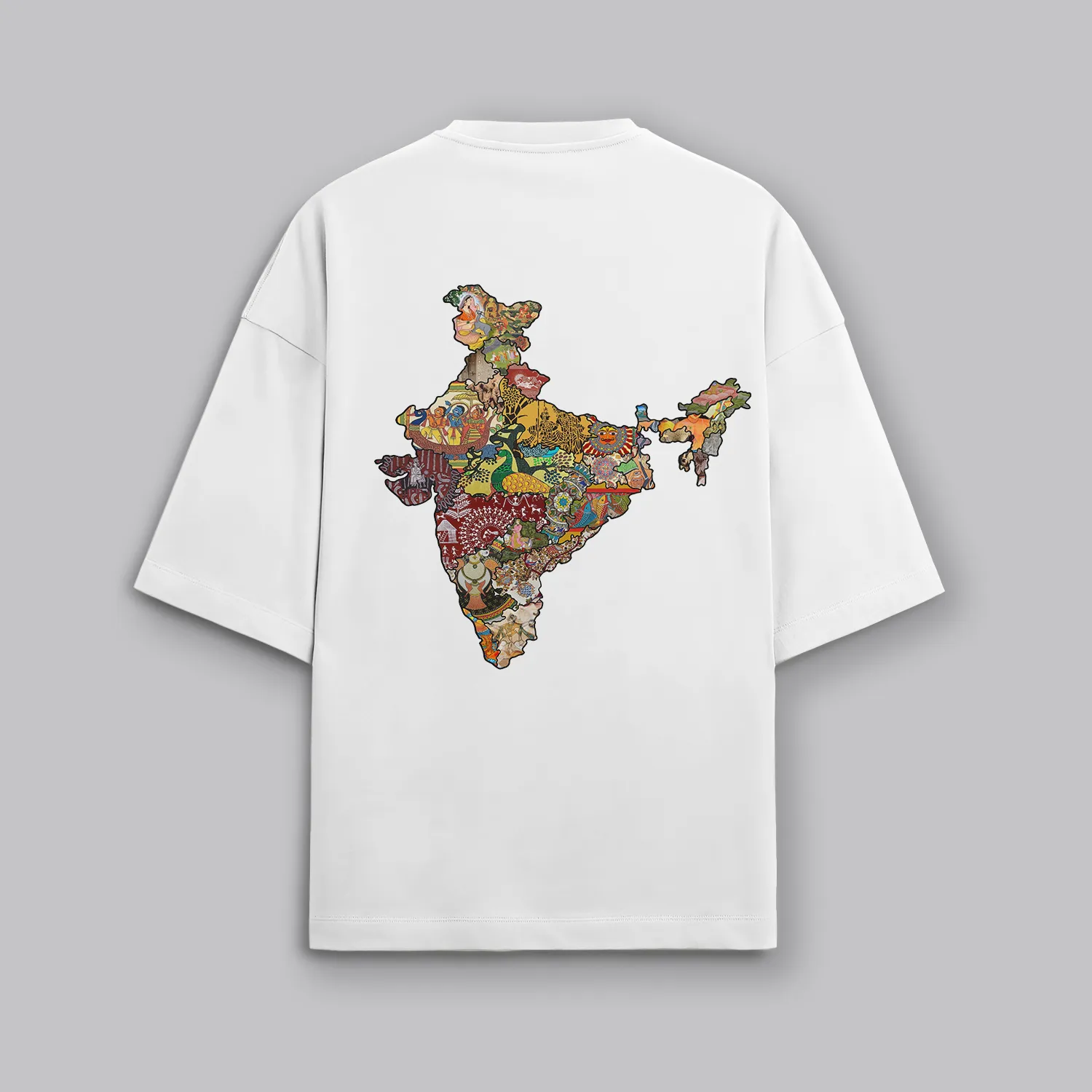 Freedom Has Many Colors – Indian Art Oversized T-Shirt 4