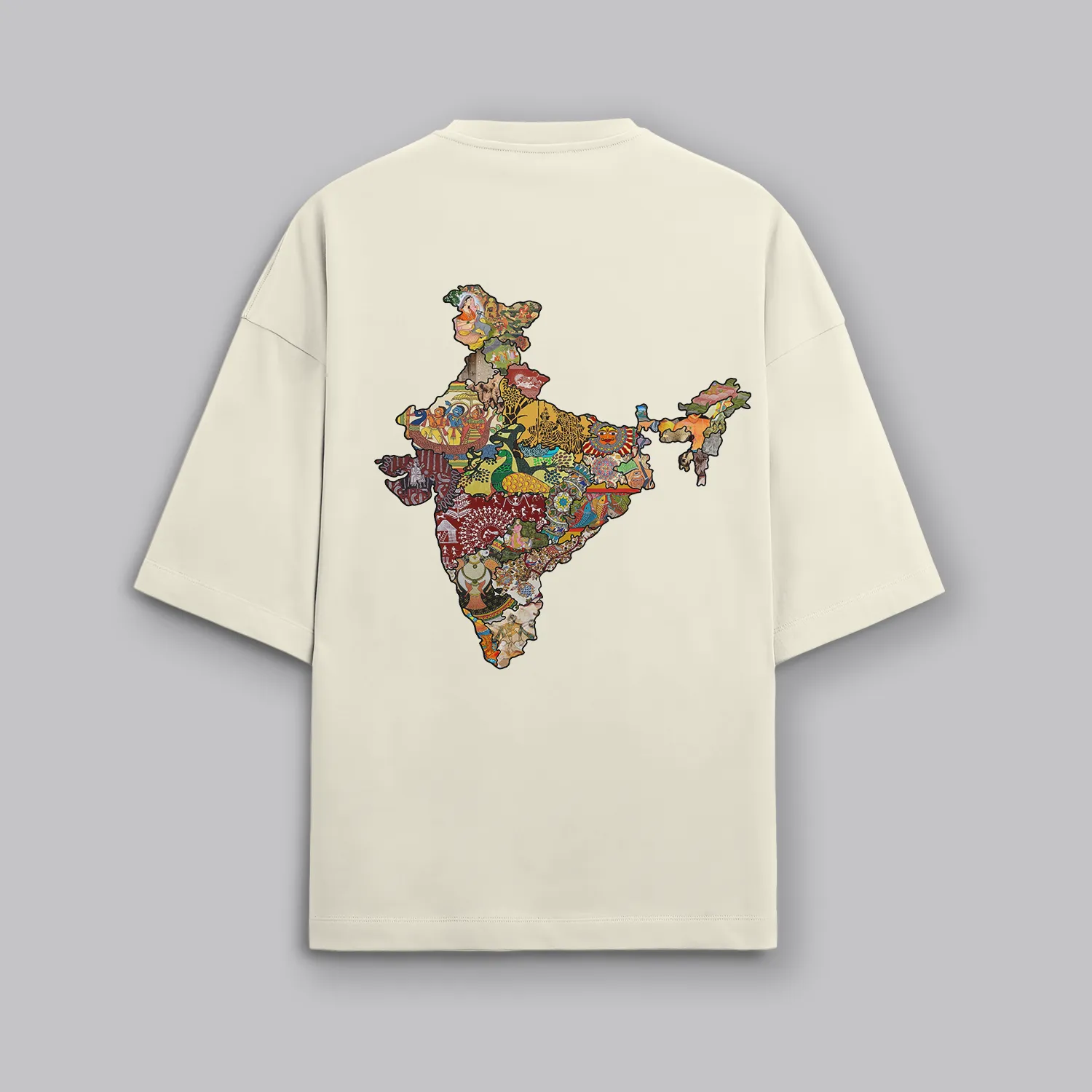Freedom Has Many Colors – Indian Art Oversized T-Shirt 4